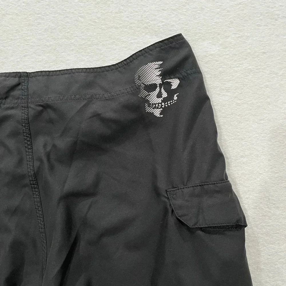 Salt Life Men's Black Skull Board Beach Swim Shorts Mens 36